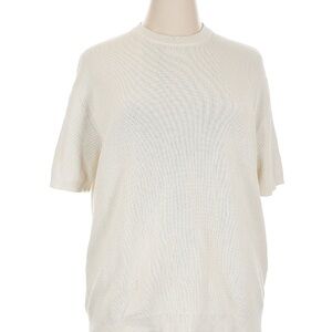 Zara Women's Off-White Turtleneck Sweater